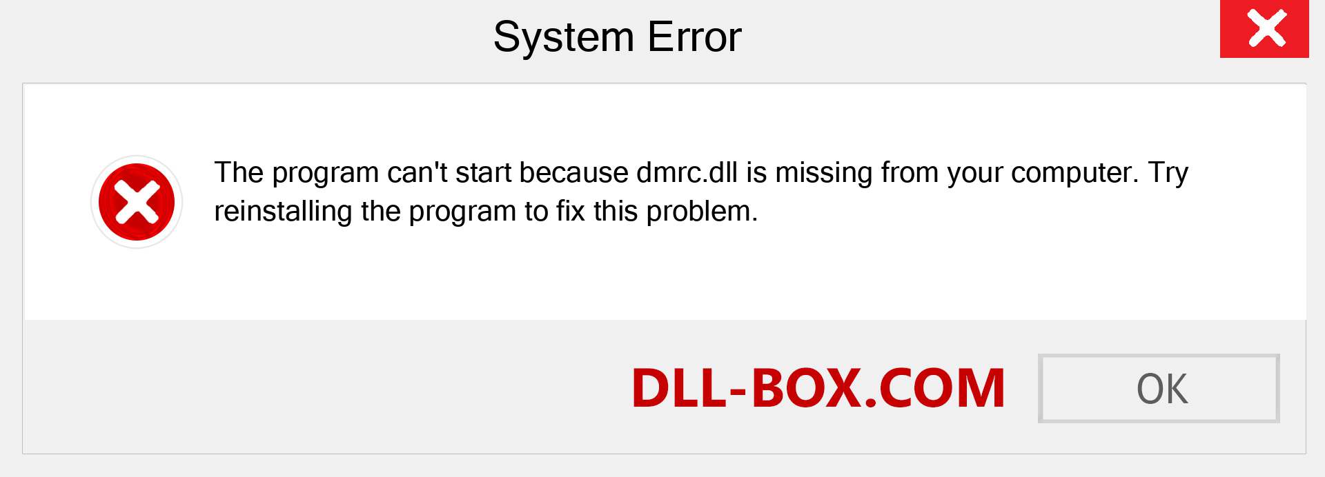  dmrc.dll file is missing?. Download for Windows 7, 8, 10 - Fix  dmrc dll Missing Error on Windows, photos, images